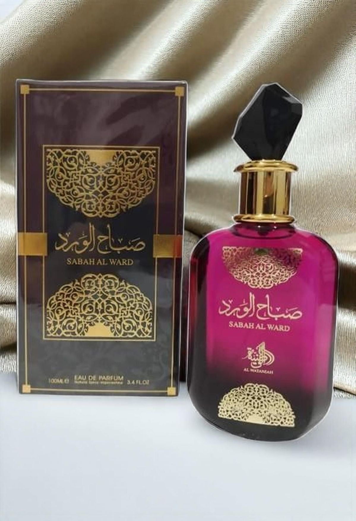 Al Wataniah Sabah Al Ward Eau de Parfum 100ml Edição Bordô